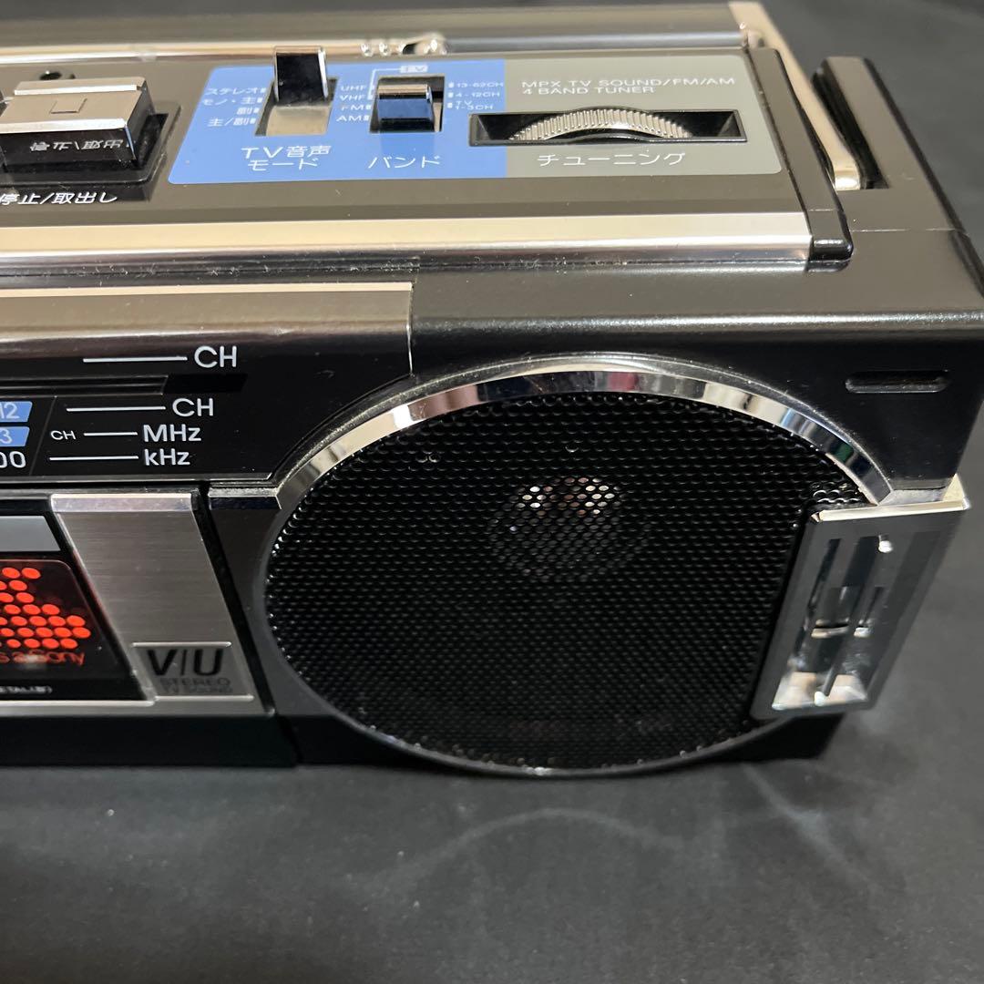 SONY 　ラジカセ CFS-W90 昭和　レトロ　レコーダー　ジャンク　2台