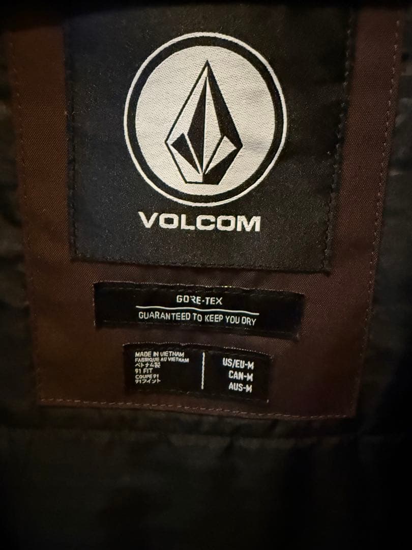 ボルコム　gore tex ブラウン