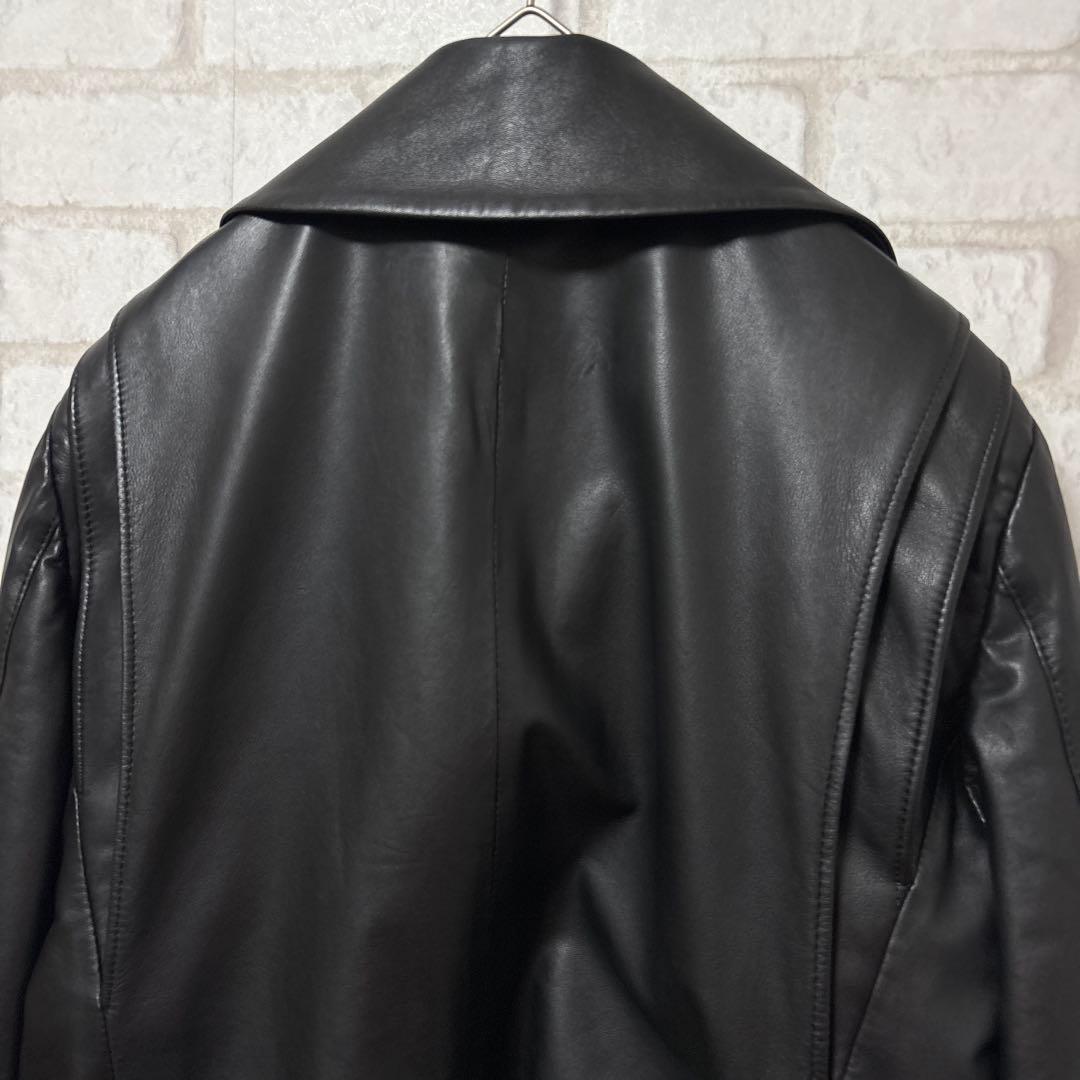 Paul Smith ラムレザージャケット　ririジップ　ハイネック アウター