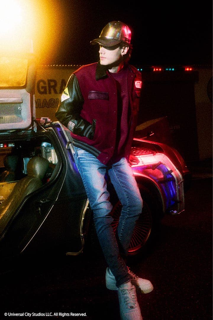 【早い者勝ち、新品未使用】 AZUL バック・トゥ・ザ・フューチャー ブルゾン