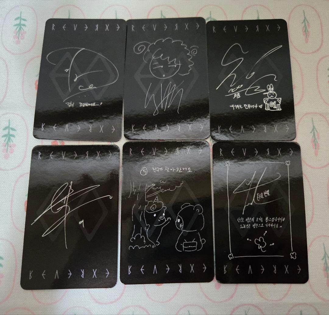 EXO REVERXE EX-VISION トレカ 6枚　C Ver.