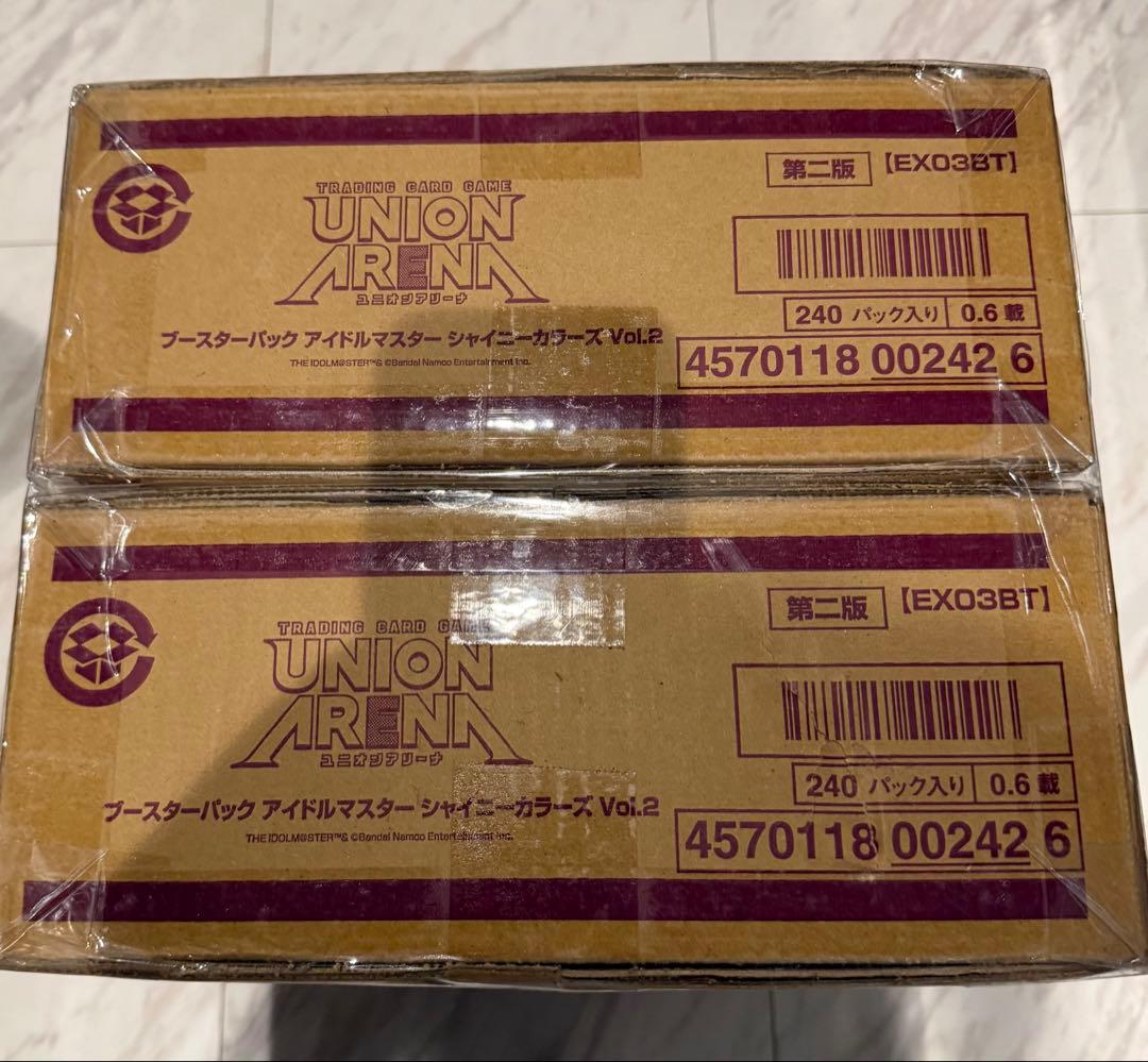 UNION ARENA アイドルマスターシャイニーカラーズ Vol.2 カートン