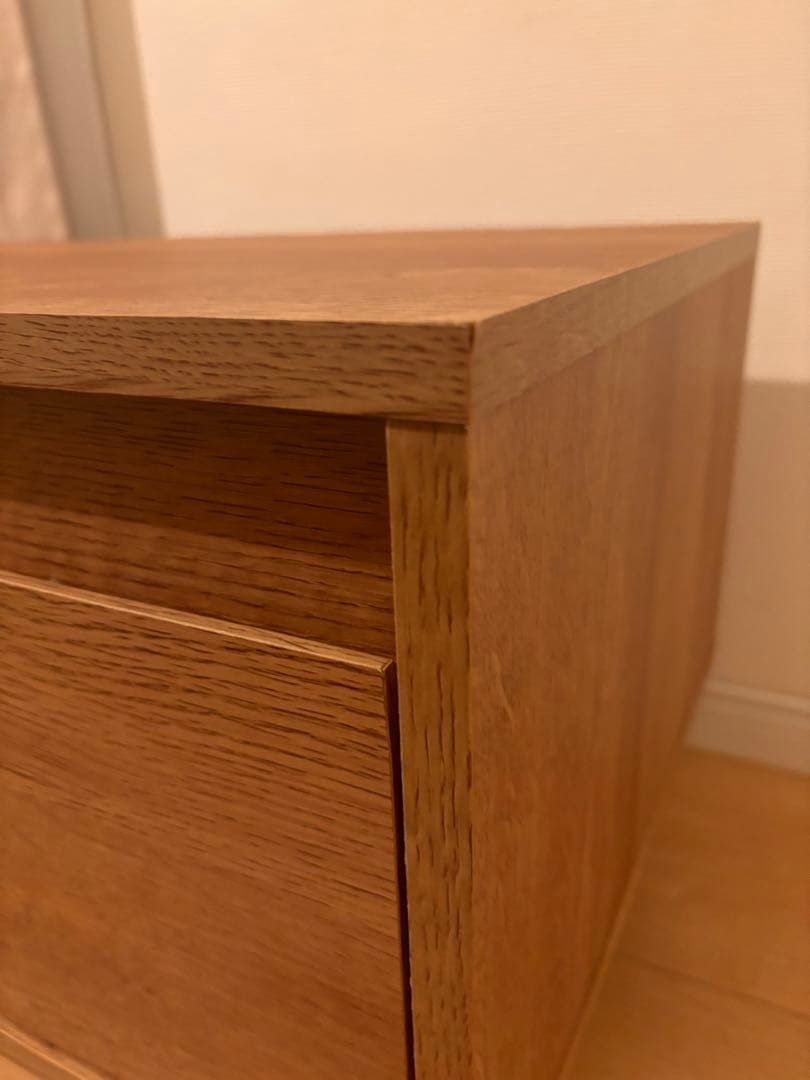 LOWYA テーブルドレッサー　ロータイプ鏡台　収納