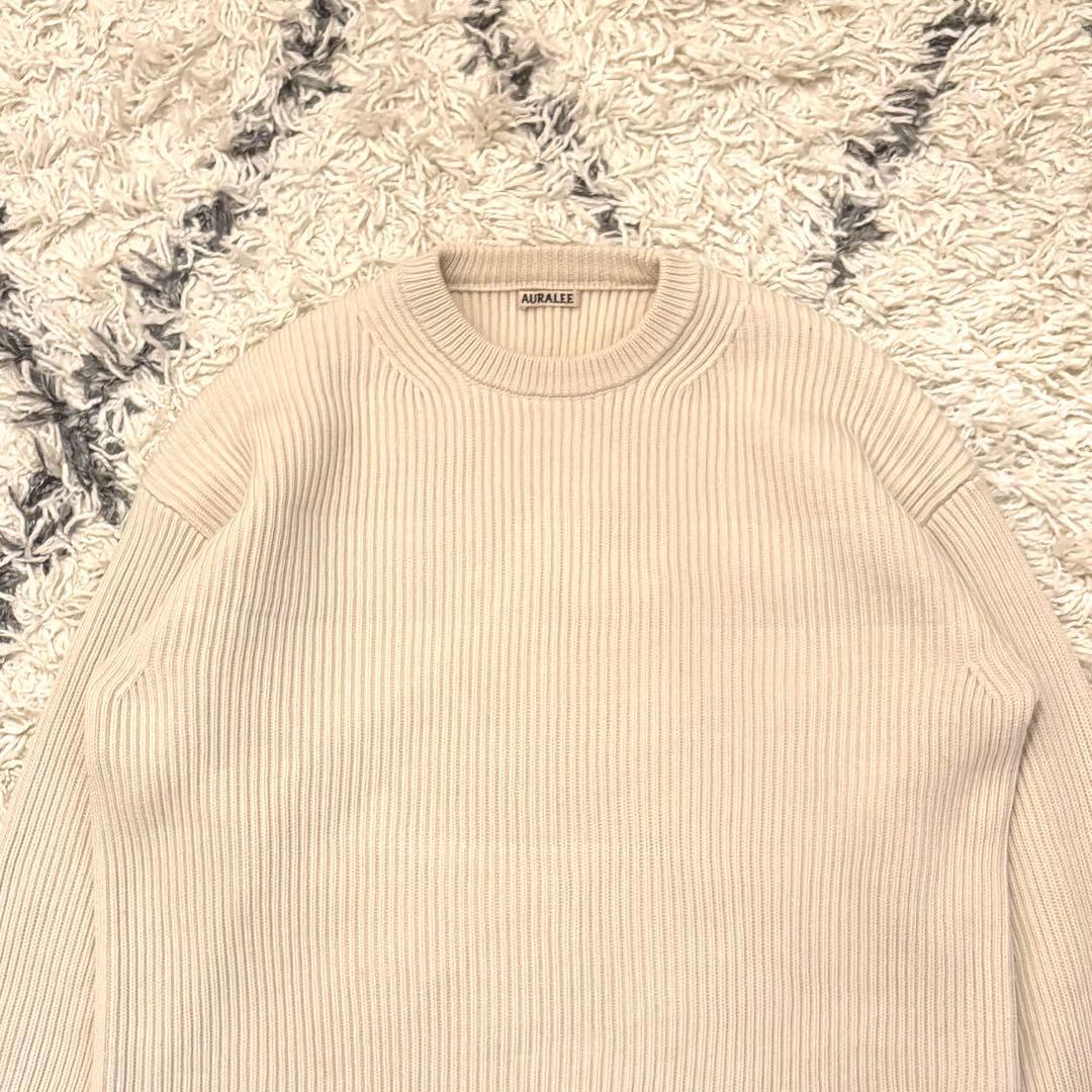 AURALEE super fine wool rib knit オーラリー
