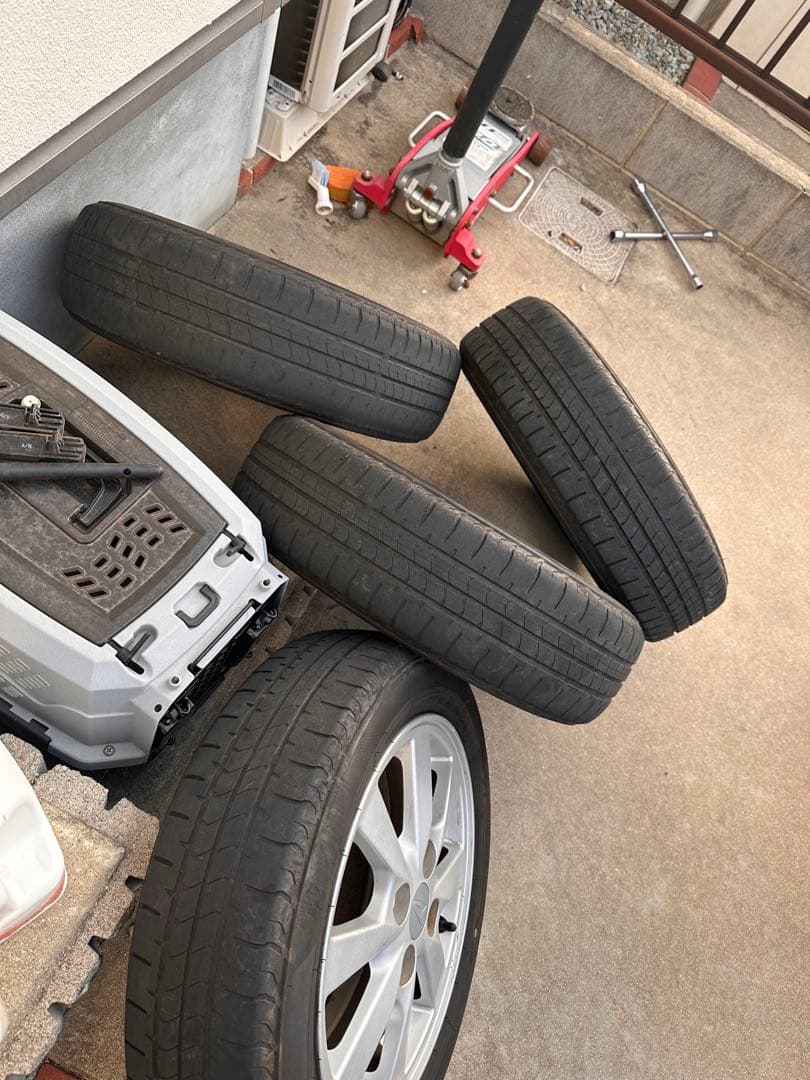 14インチ　タイヤホイールセット　155/65R14