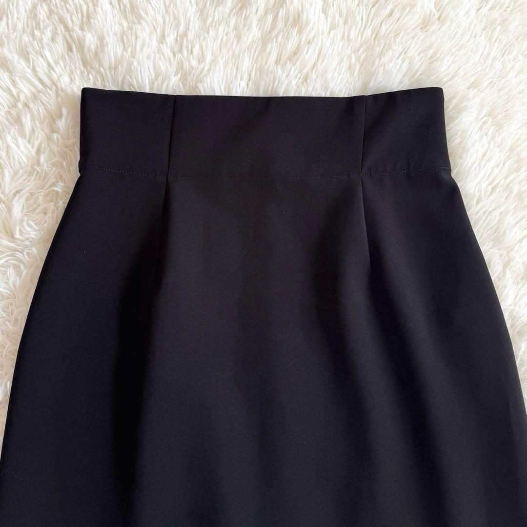 NOBLE 【洗える】ジャージーライクカラータイトスカート 36