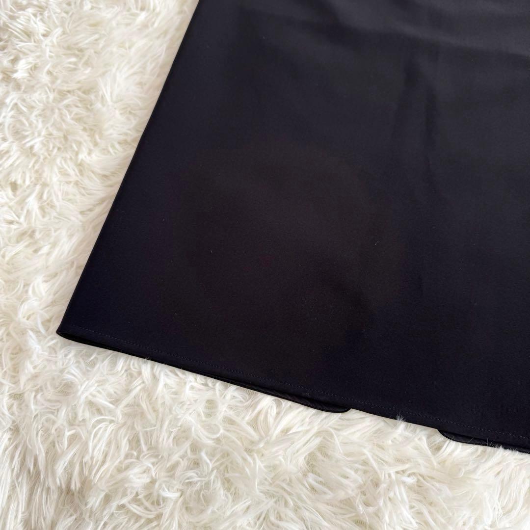 NOBLE 【洗える】ジャージーライクカラータイトスカート 36