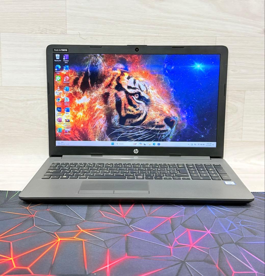 8 世代エイチピー Hpノートパソコン/メモリー8GB/SSD+HDD/フルHD