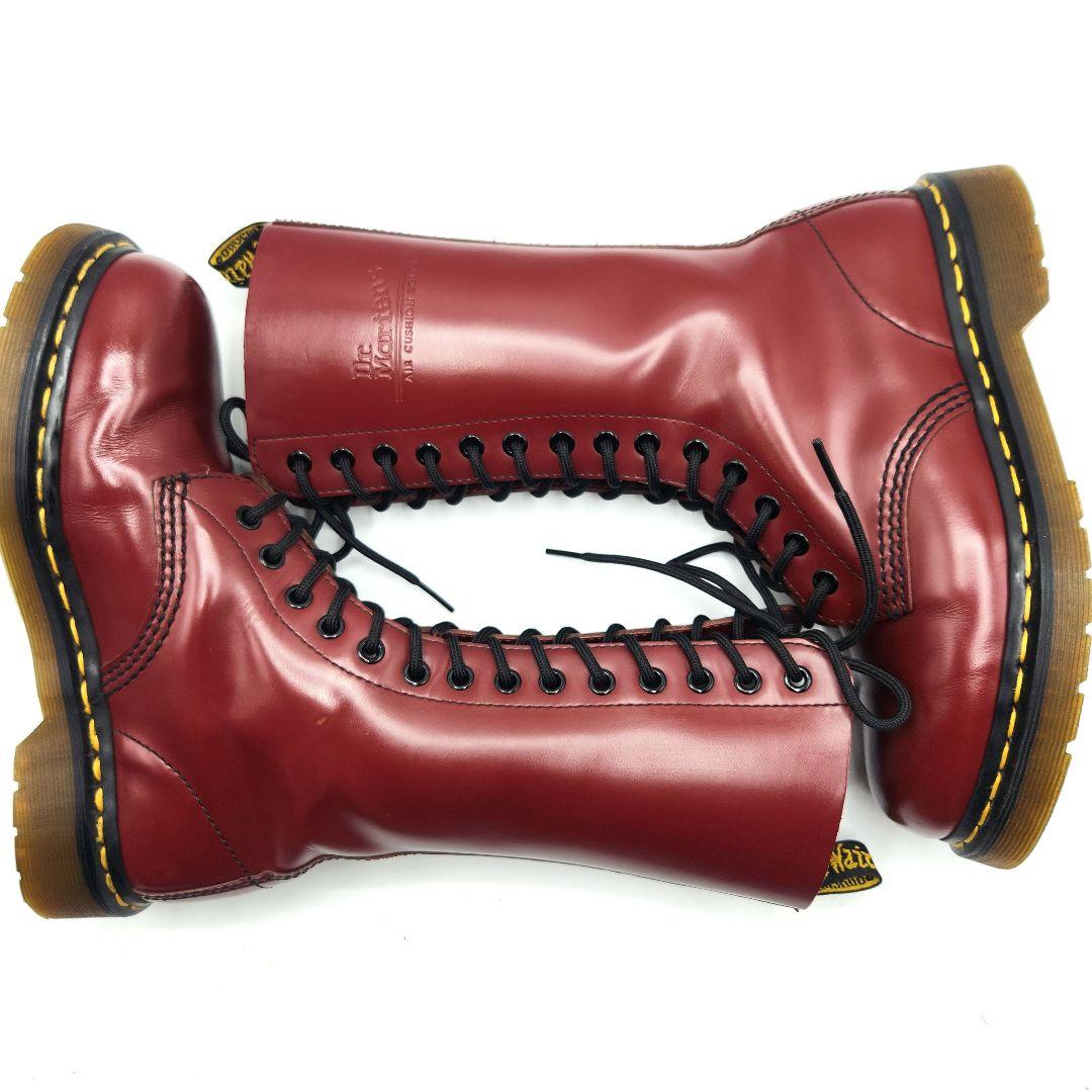 Dr.Martens　12ホール　チェリー　ロングブーツ