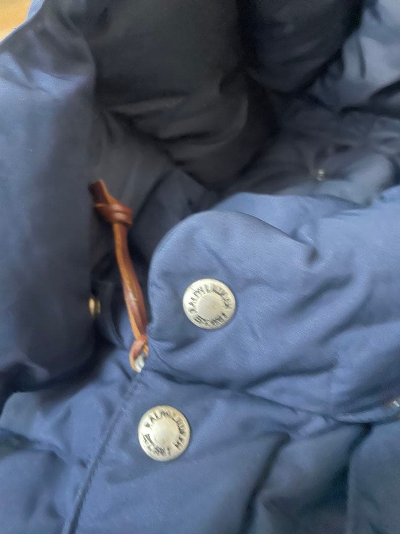 【即日発送】ポロ・ラルフ・ローレン フード付きダウンベスト ネイビー