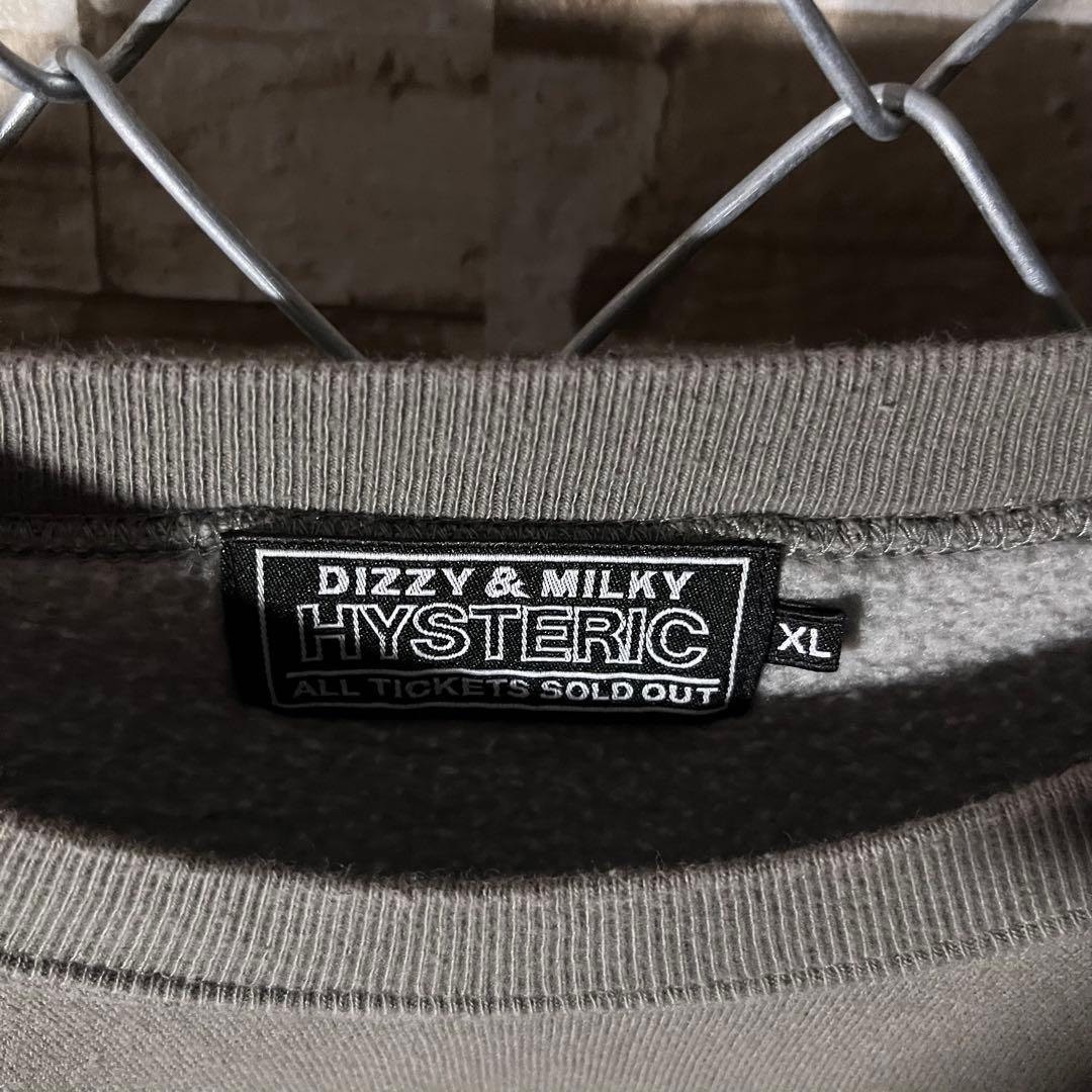 【最終値下け】　HYSTERICGLAMOUR ギターガール スウェット　XL