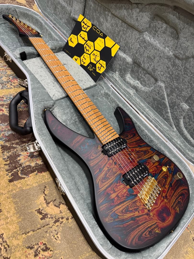 本日限定値下げ！ruf guitars 7弦ギター　新品価格約90万　最上位