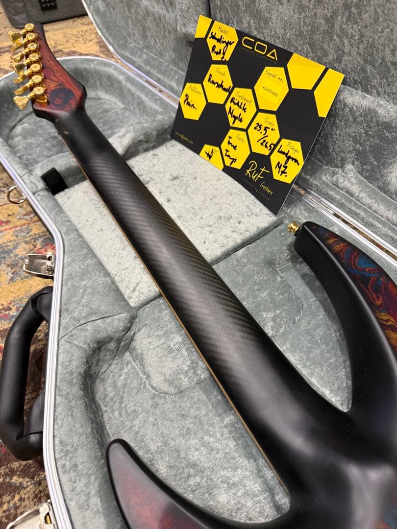 本日限定値下げ！ruf guitars 7弦ギター　新品価格約90万　最上位