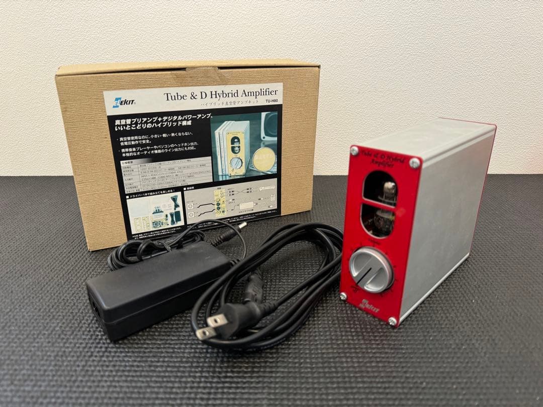 ［中古品］ハイブリッド真空管アンプ 「エレキット」 [TU-H80]
