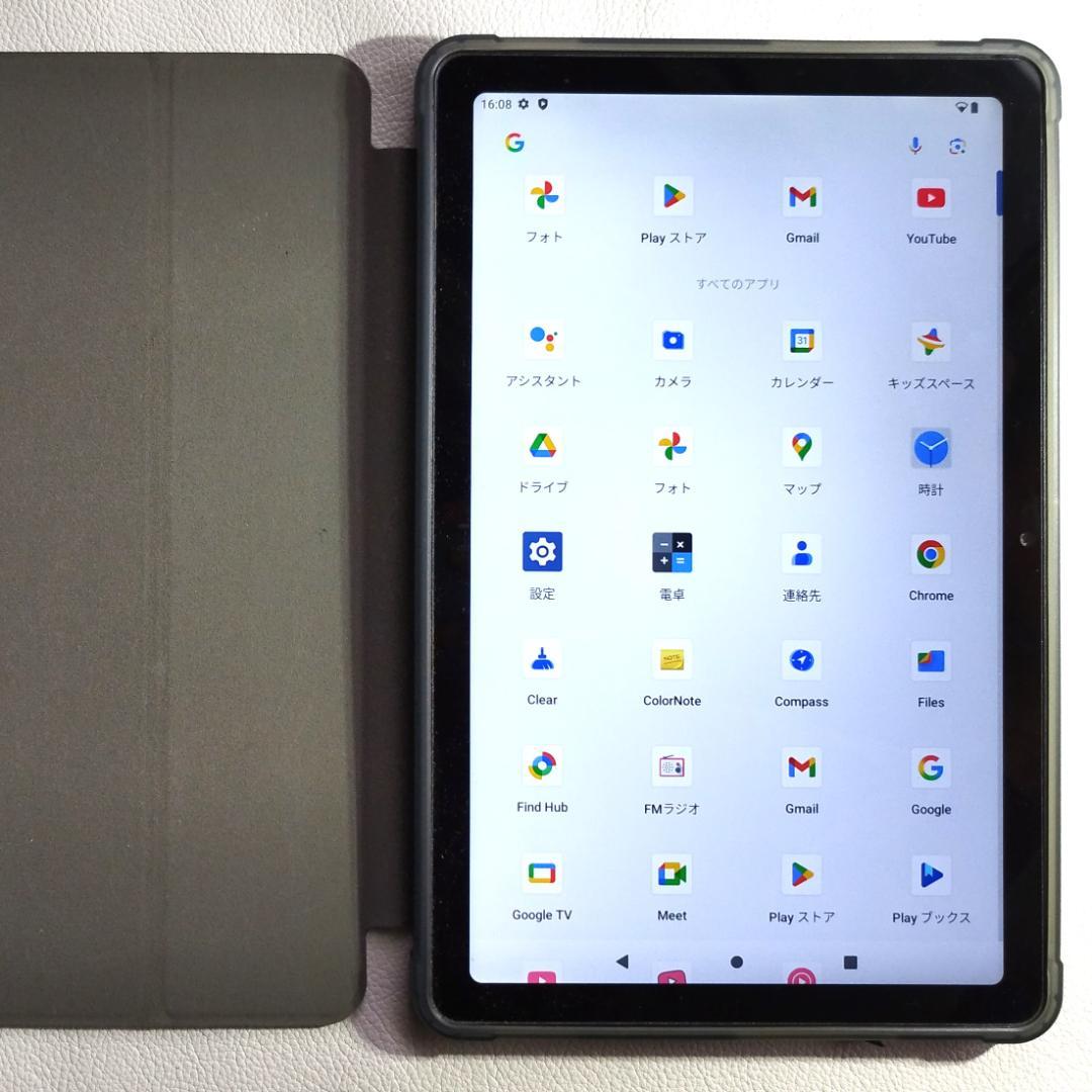 防水タブレット 10インチ 4GB+128GB MTK G99 保護ケース付き