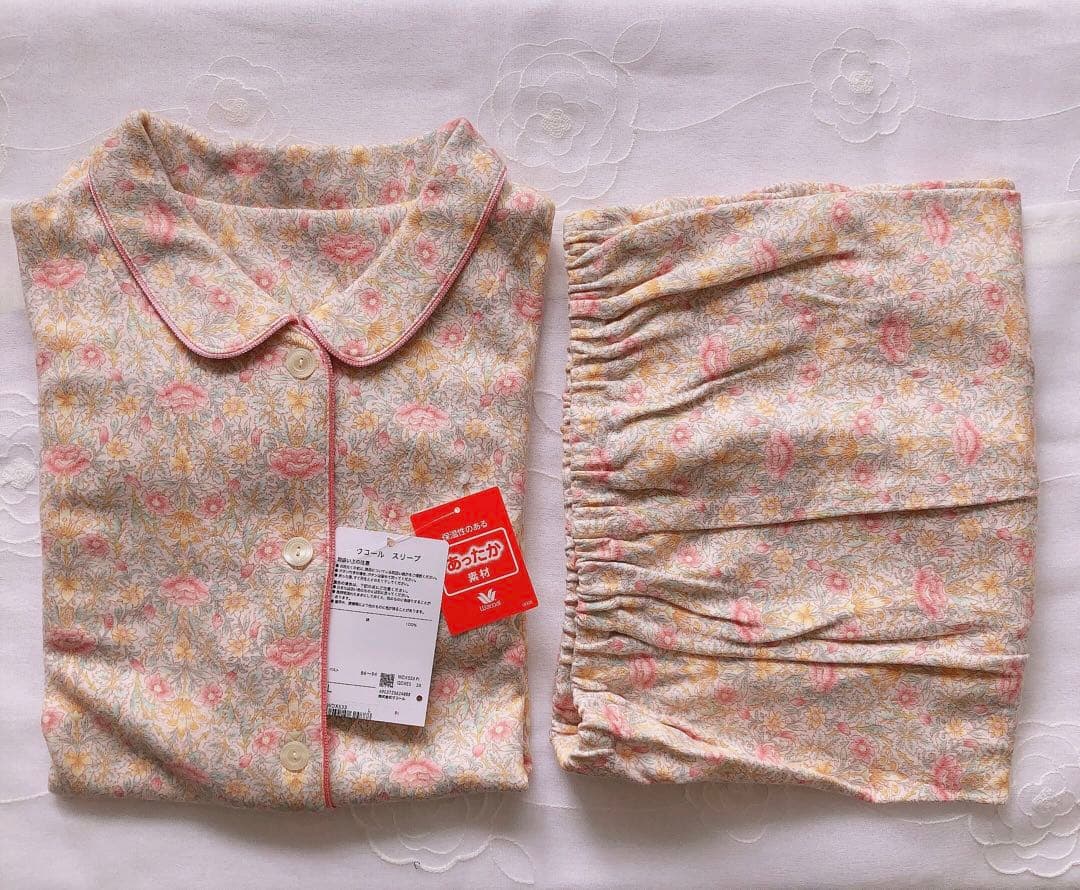 あったか素材★ワコール　ナイティ　パジャマ　L