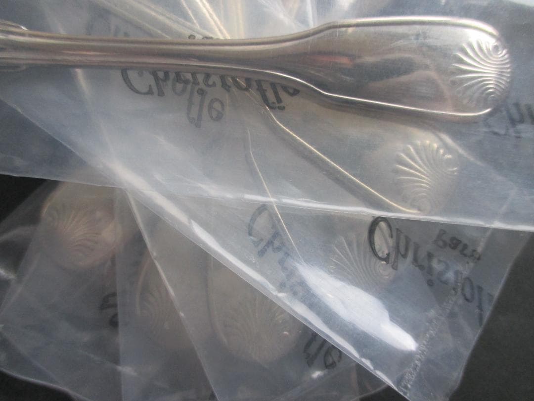 Moss 高級銀器☆クリストフルシルバー コーヒースプーン6本ヴァンドーム