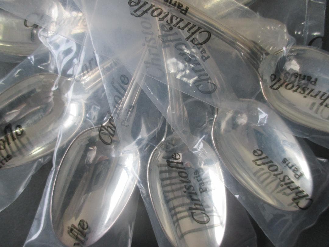 Moss 高級銀器☆クリストフルシルバー コーヒースプーン6本ヴァンドーム