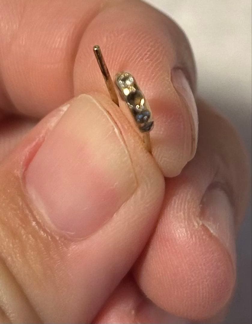 jam  maid 安全ピンピアス