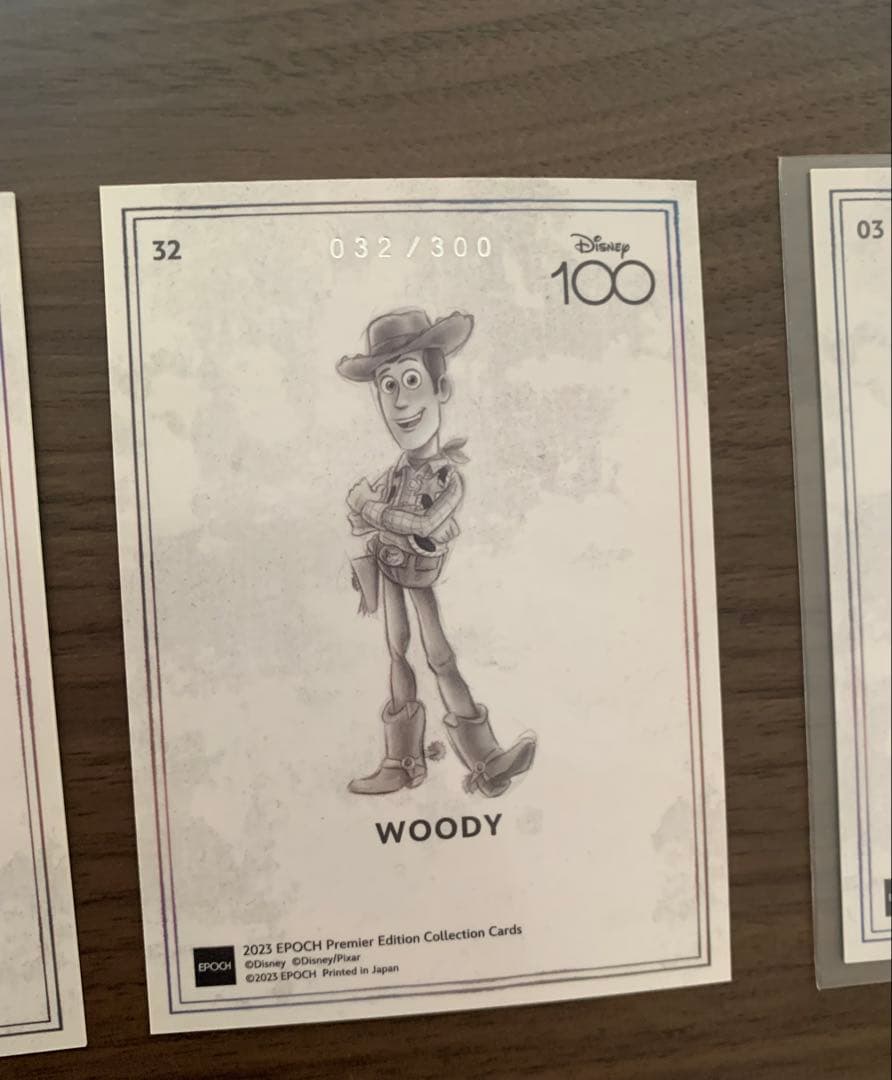 ディズニー100周年カードセット 5枚