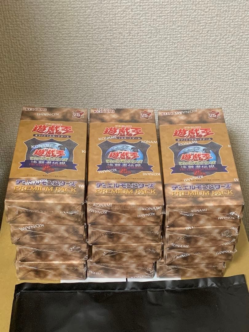 遊戯王　決闘者伝説　25th 東京ドーム　シュリンク付き　12box