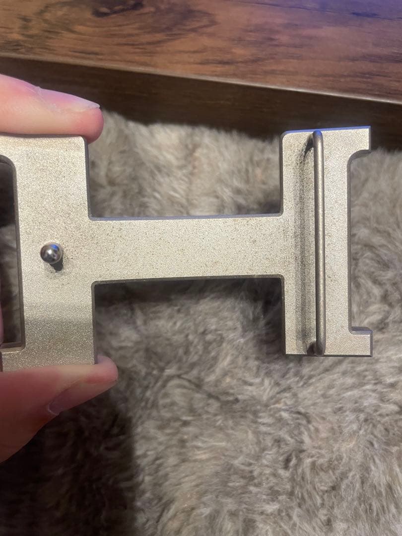 エルメス　H型バックル ベルト