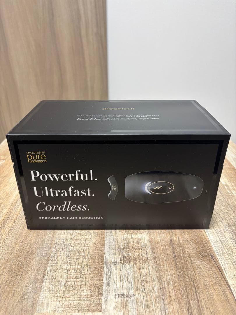 【新品未使用】スムーズスキンpure unplugged家庭用脱毛器