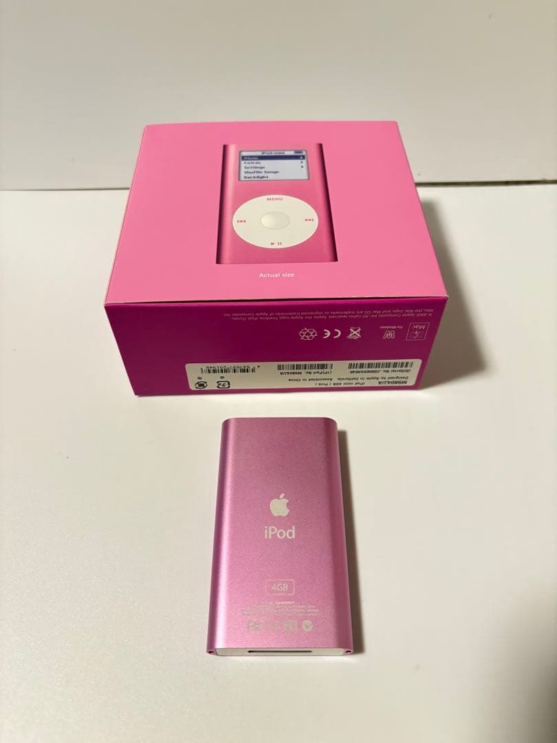 ポータブルプレーヤー Apple iPod mini 4GB Pink