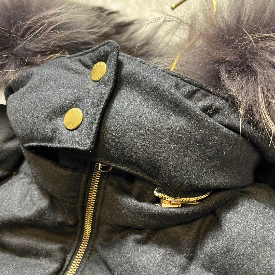 p様　TATRAS ラヴィアナ ファーダウンジャケット Aライン　S