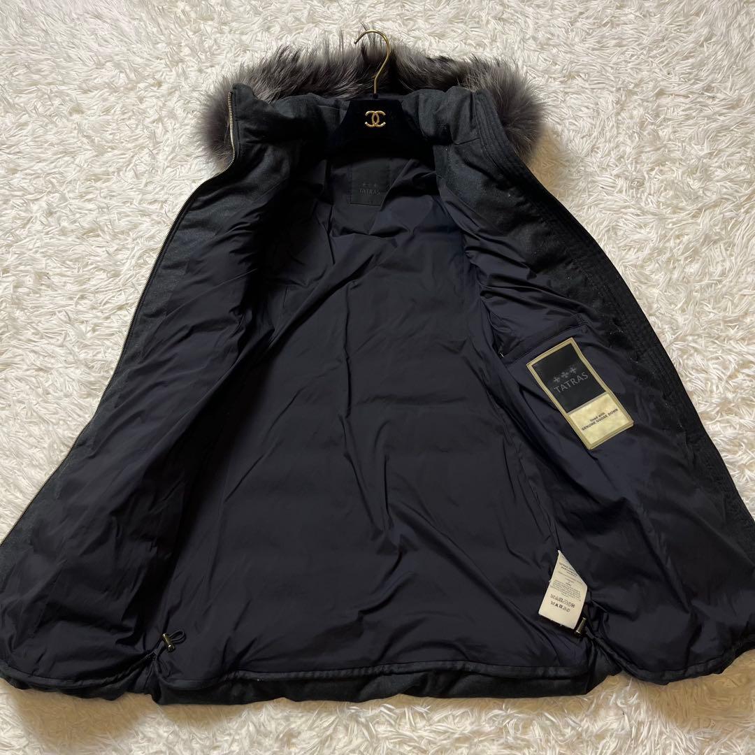 p様　TATRAS ラヴィアナ ファーダウンジャケット Aライン　S