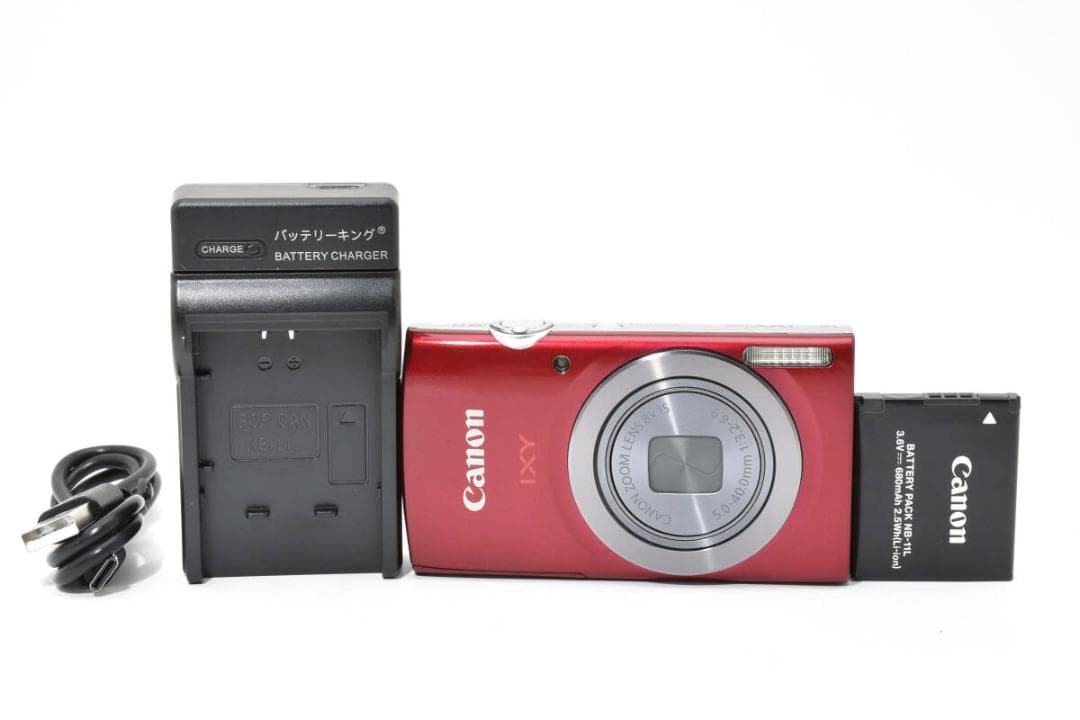 ■ 美品 ■ キャノン　Canon IXY 160 レッド 415