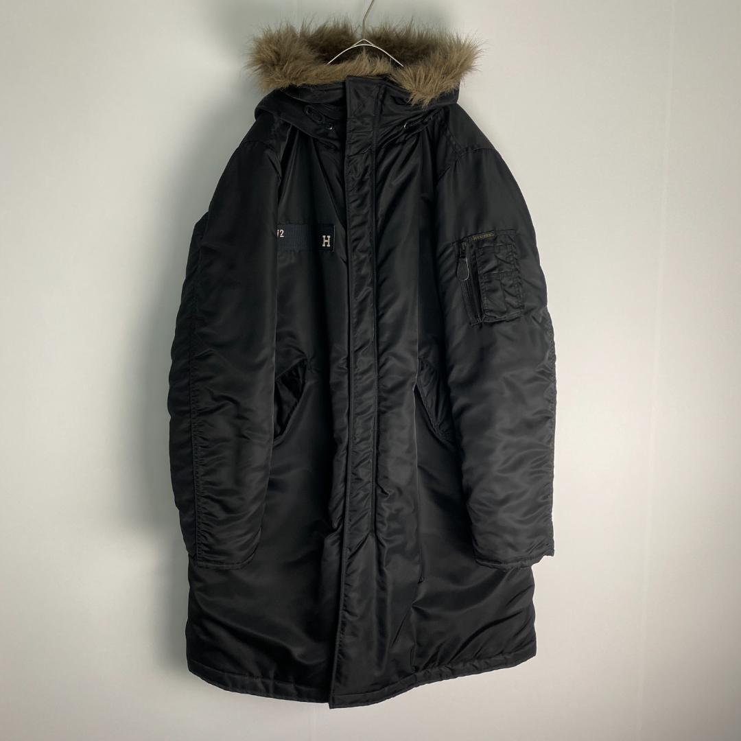 ヒステリックグラマー　モッズコート　プリマロフトエアフォース　ブラック　M