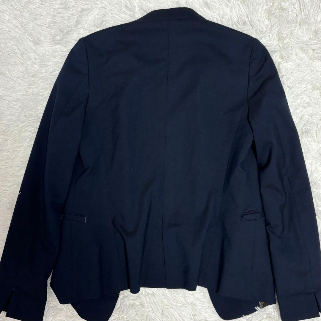 オリヒカ ライム ノーカラー パンツ スーツ セットアップ 洗える 近年モデル③