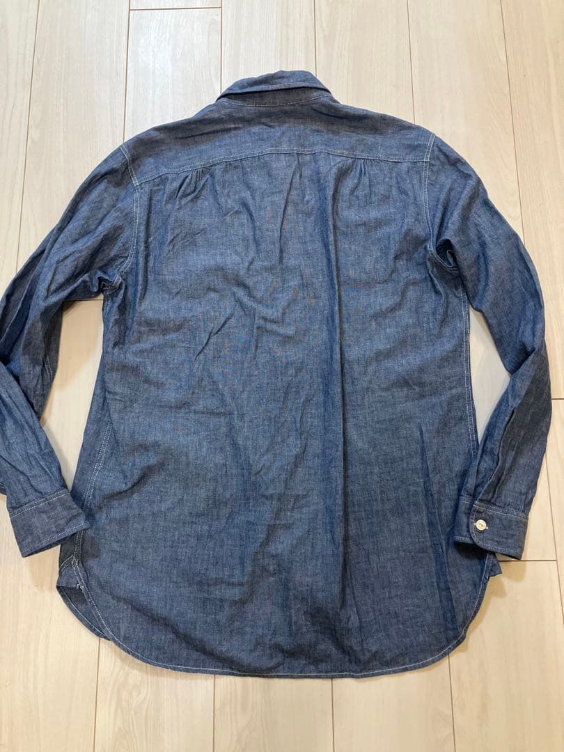 トップス BRYCELAND'S TEARDROP WORK SHIRT CHAMBRAY