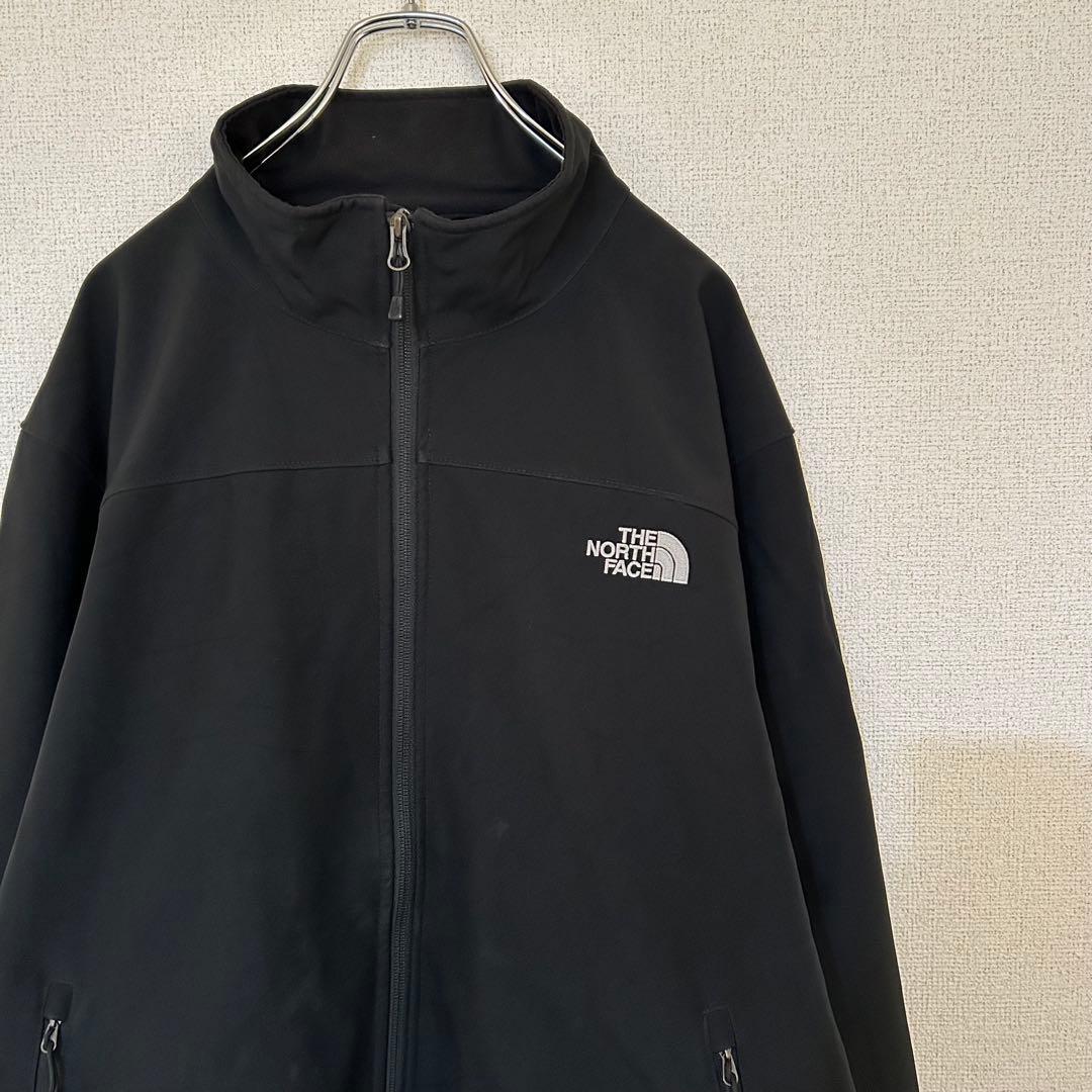 The North Faceノースフェイス ソフトシェルジャケット ナイロン古着