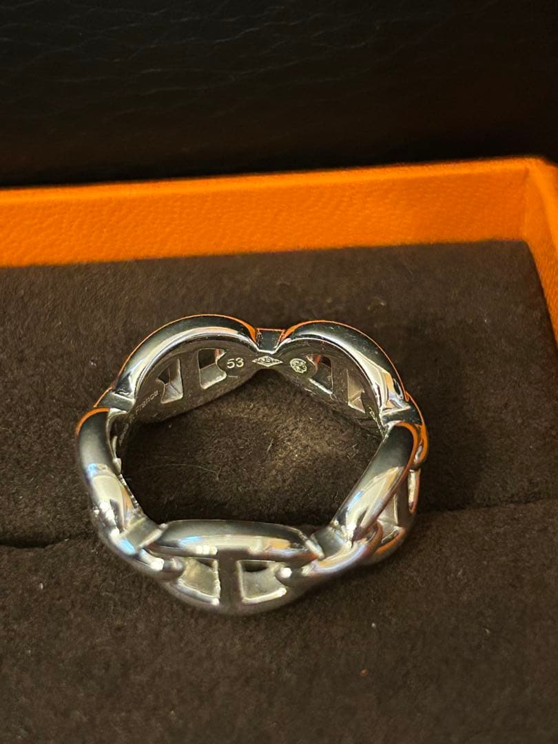 エルメス シェーヌダンクル アンシェネリング PM 53号 HERMÈS