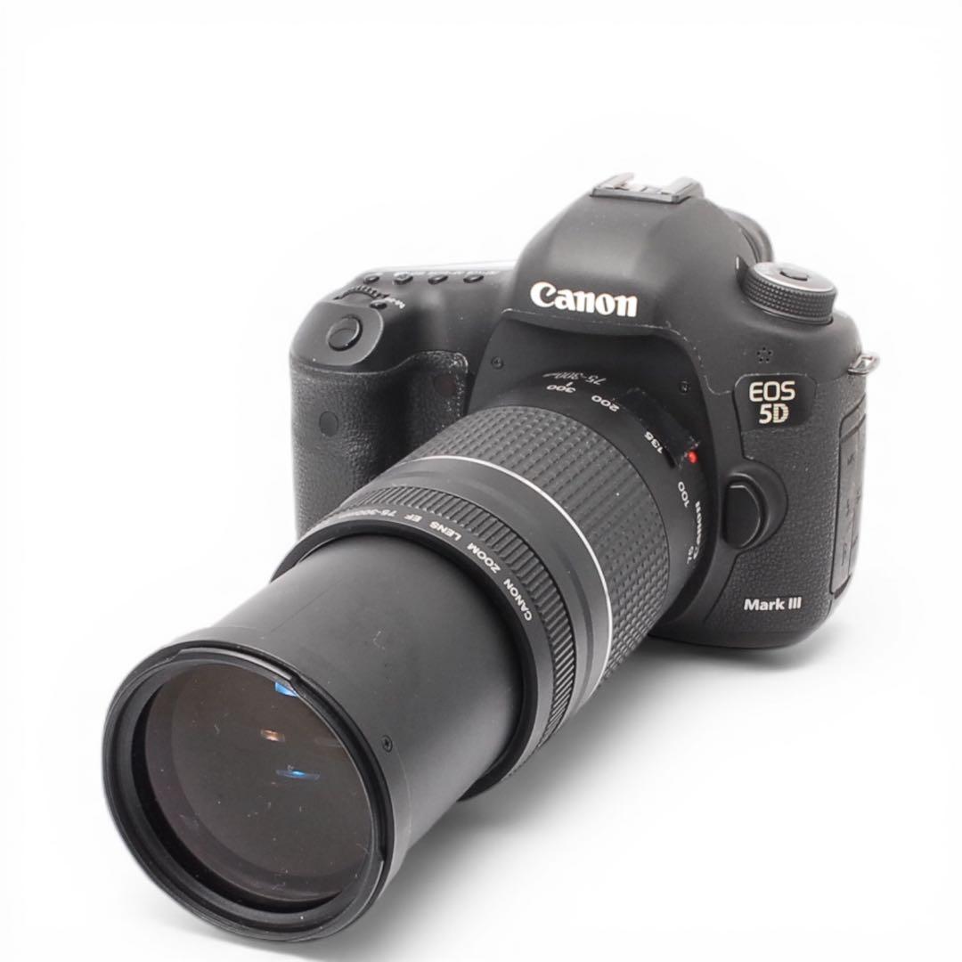 三脚付き　Canon EOS 5D Mark III 望遠レンズセット