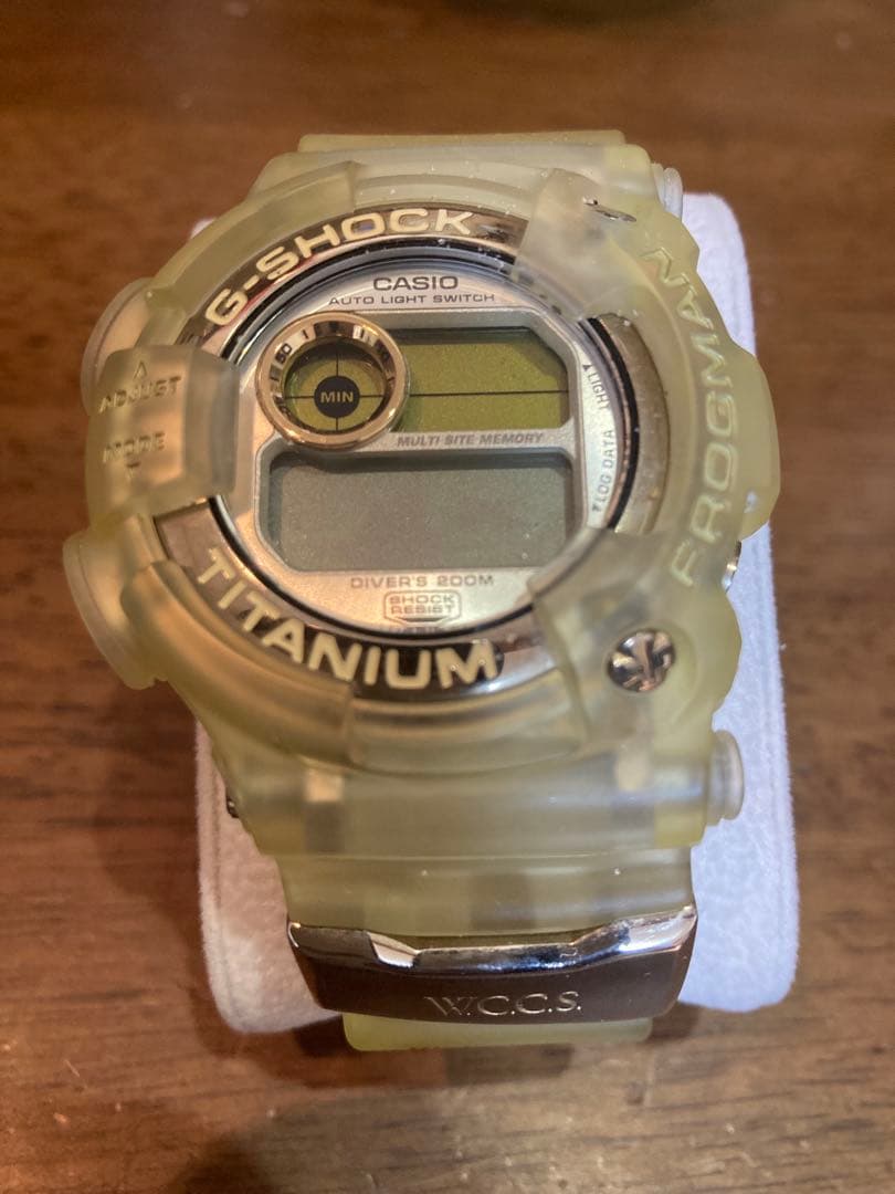 CASIO G-SHOCK FROGMAN DW-9901WC チタン製　マンタ