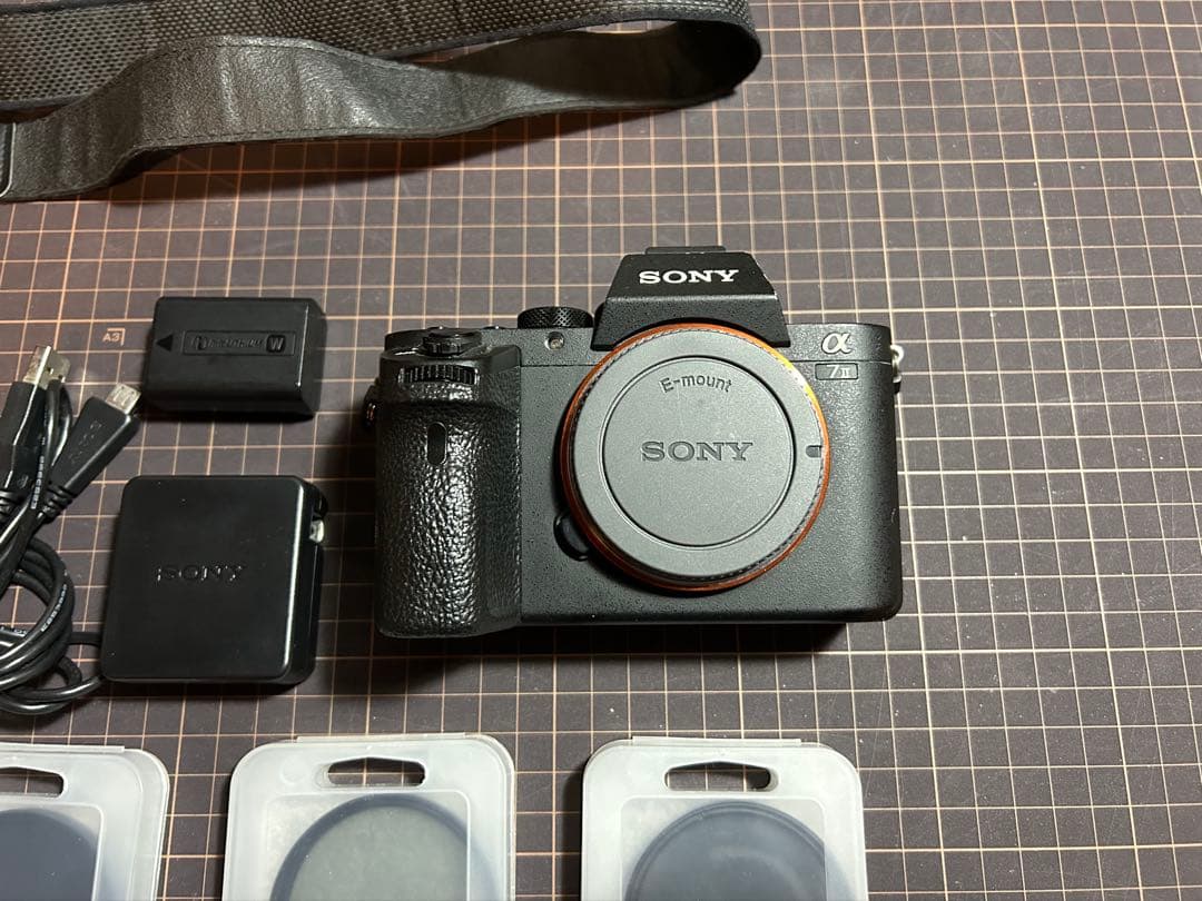 SONY α7ⅱ バッテリー×5 レンズフィルター