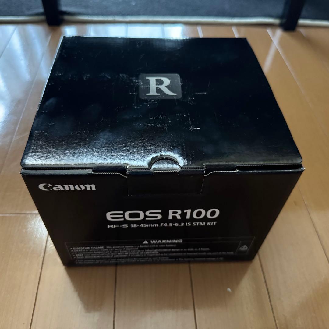 新品Canon EOS R100 標準ズームレンズキット18-45mm