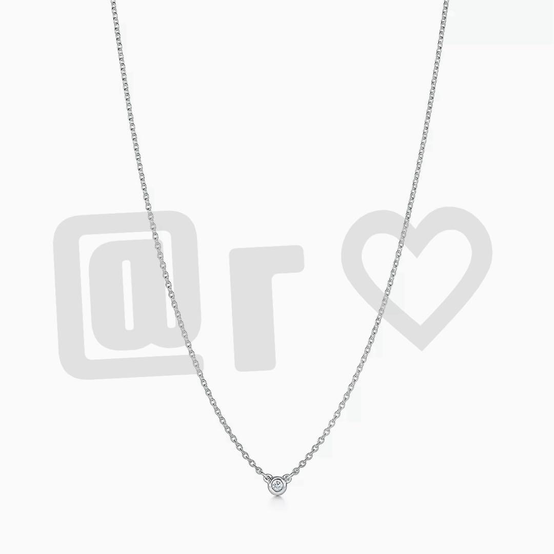 Tiffany & Co. シルバーネックレス ポーチ付き