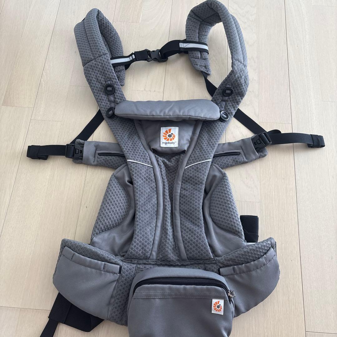 ergobaby 抱っこ紐 グラファイトグレー エルゴ オムニブリーズ