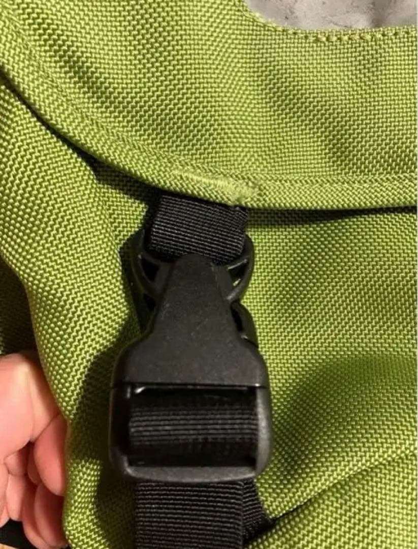 Patagonia ハーフマスバッグ　メッセンジャーバッグ グリーン