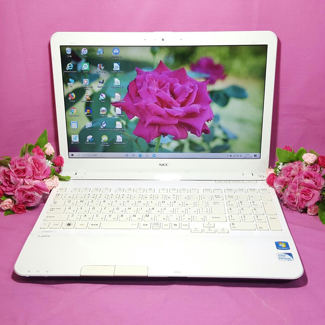 最新Win10✰テレワーク可能✰メモリ4G✦大容量750G&カメラ&USB3.0