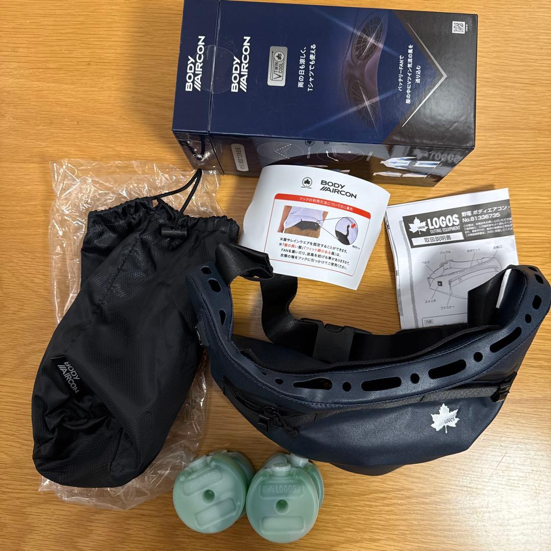 LOGOS BODY AIRCON ネイビー