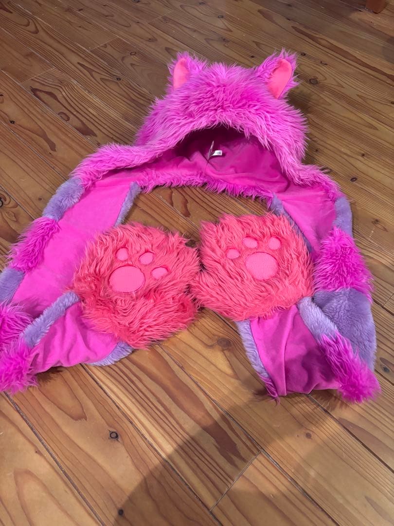 ディズニーファンキャップ手袋付きチシャ猫