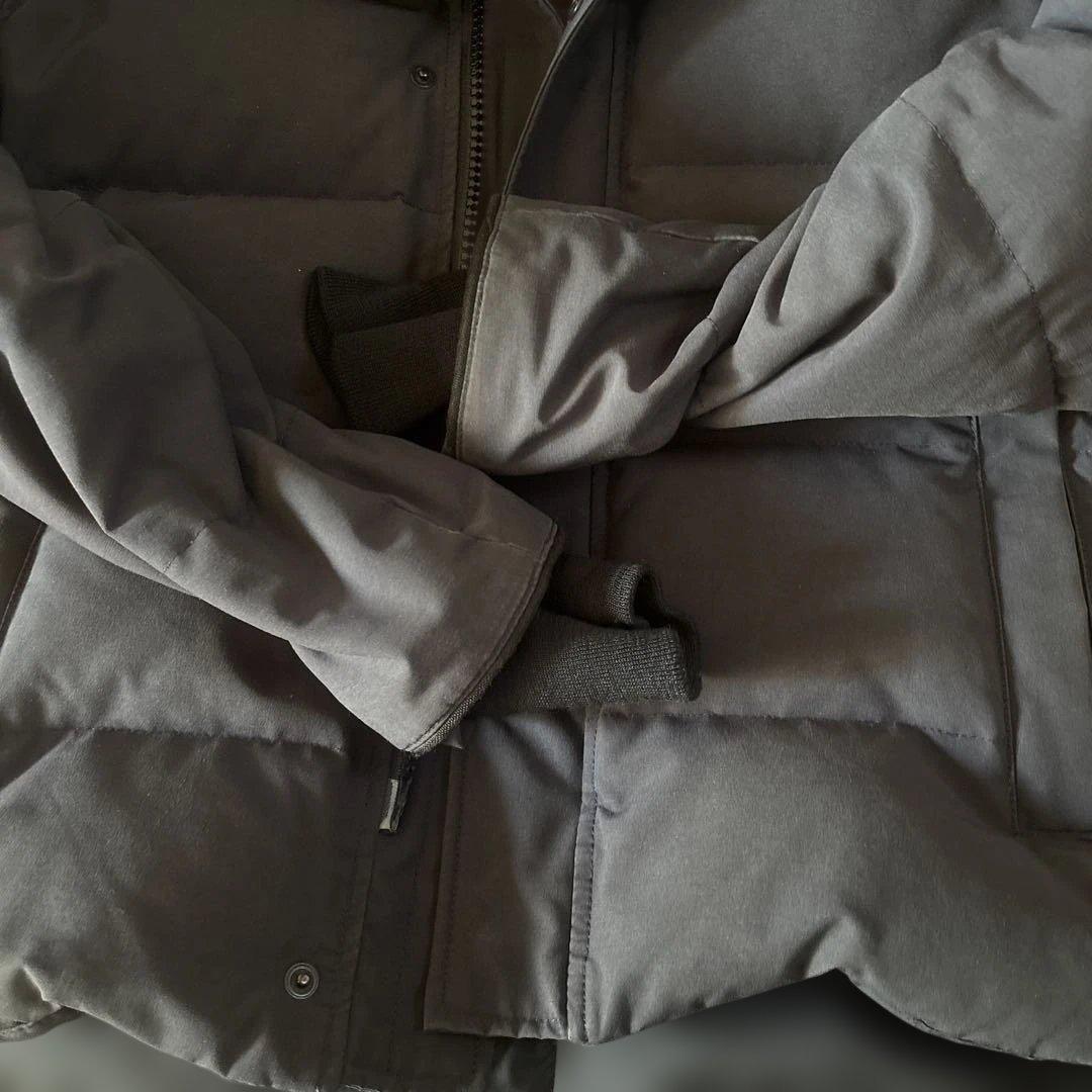   ブラック ダウンジャケット M〜L