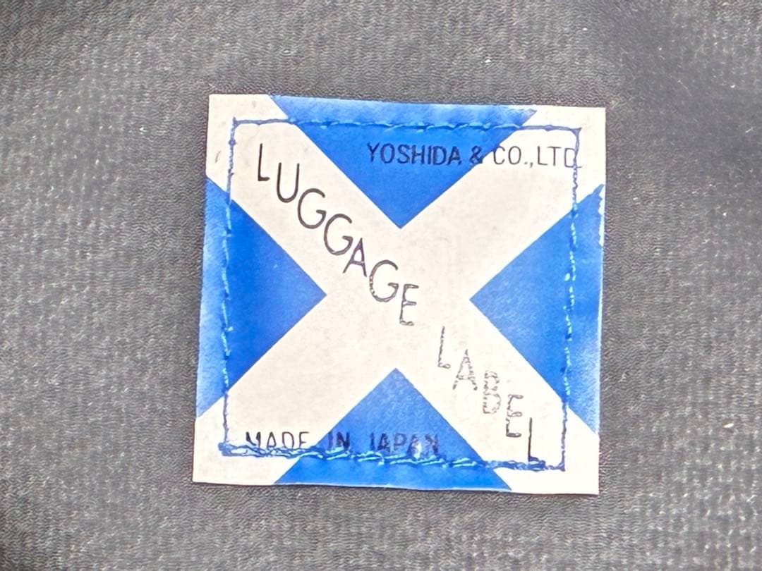 ラゲッジレーベル　吉田カバン　黒