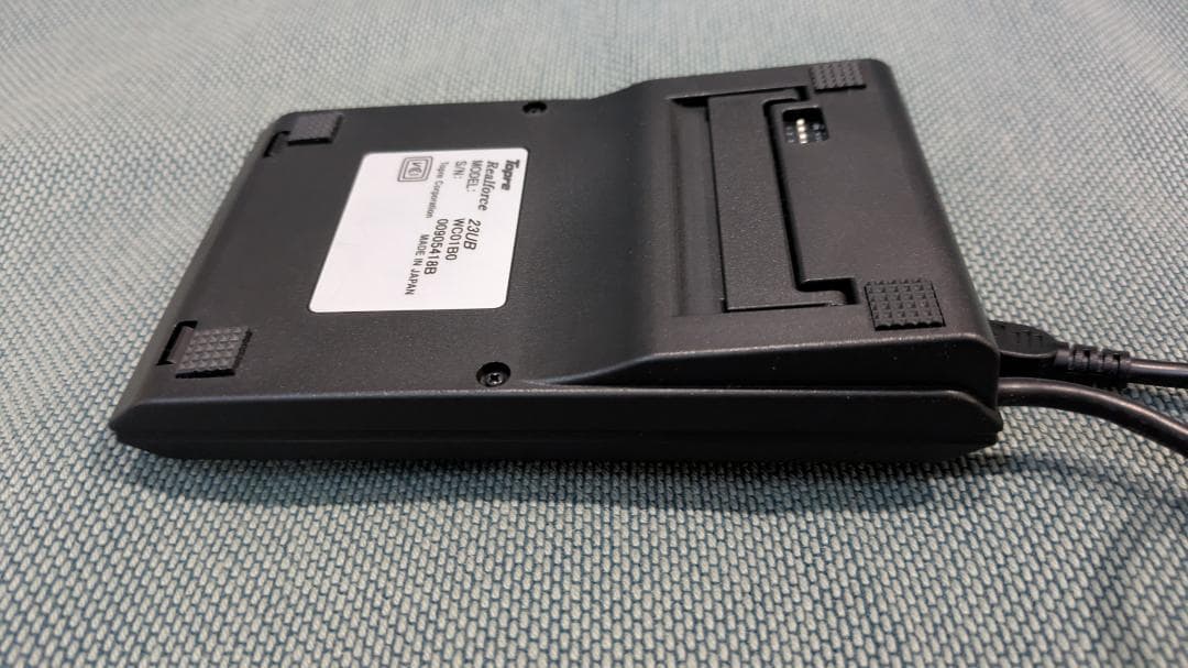 東プレ REALFORCE 23UB テンキー USB 有線 静電容量無接点