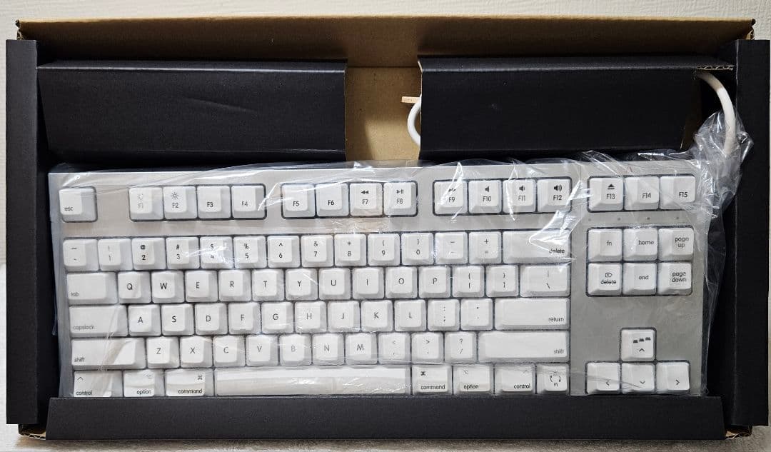 中古良品 REALFORCE TKL SA for Mac 英字配列版 1箱